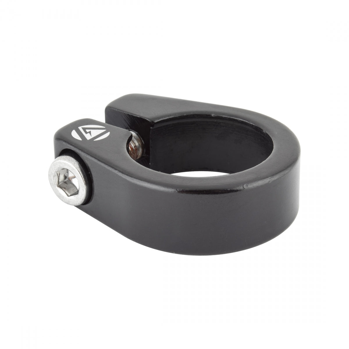 BLACK OPS SEATPOST CLAMP BK-OPS SGL VISE 1-1/8 BK - BLACK OPS