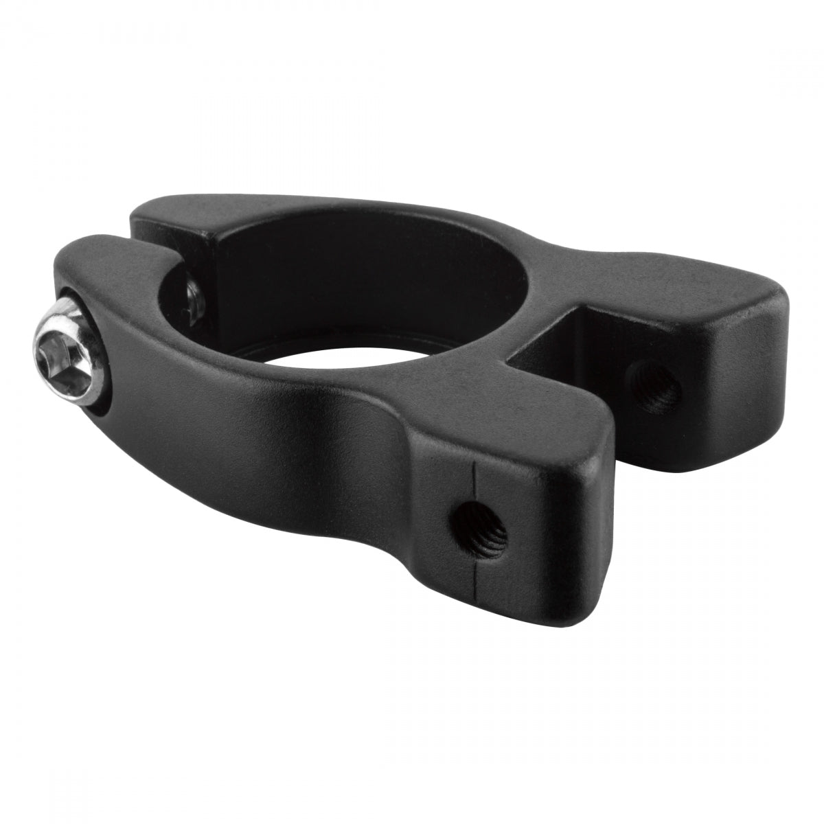 AXIOM SEATPOST CLAMP AXIOM TREKK SEAT COLLAR 34.9 BK w/RACK MNT - AXIOM