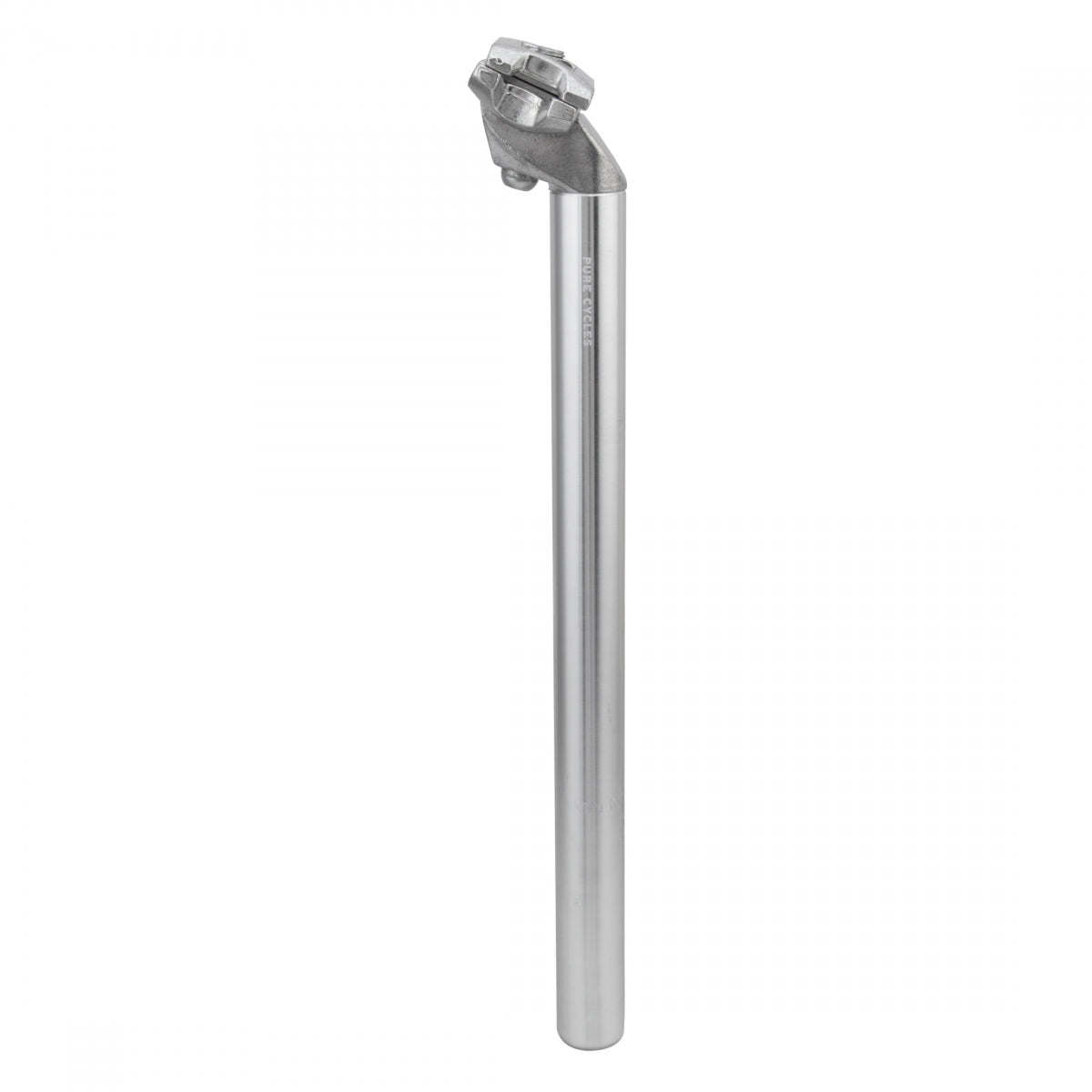 PURE CYCLES SEATPOST PURE 25.4x350 ALY w/CLAMP SL - PURE CYCLES