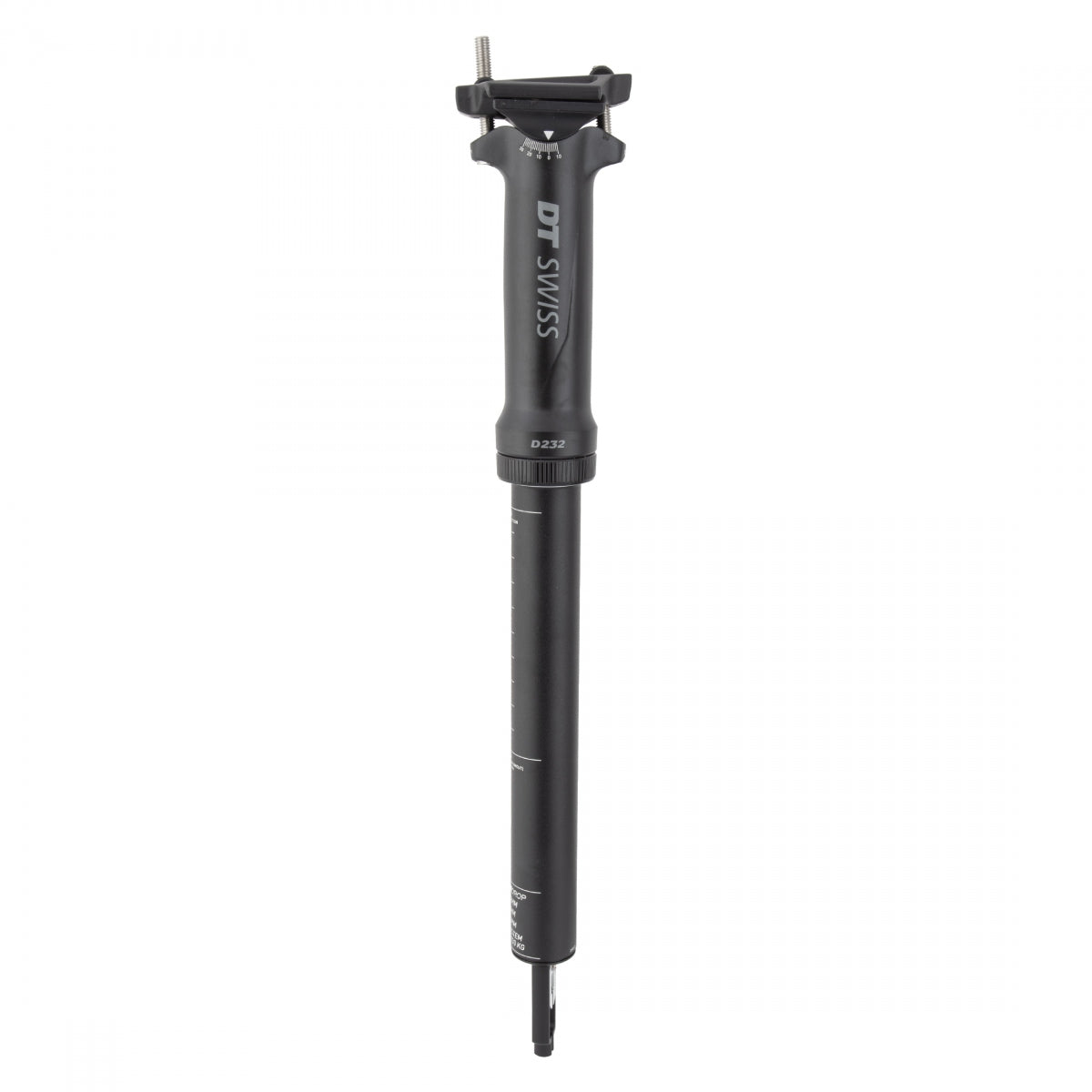 DT SWISS SEATPOST DT D232 DROPPER 27.2 400/60mm w/L1 REMOTE/CABLES/HOUSING BK - DT SWISS