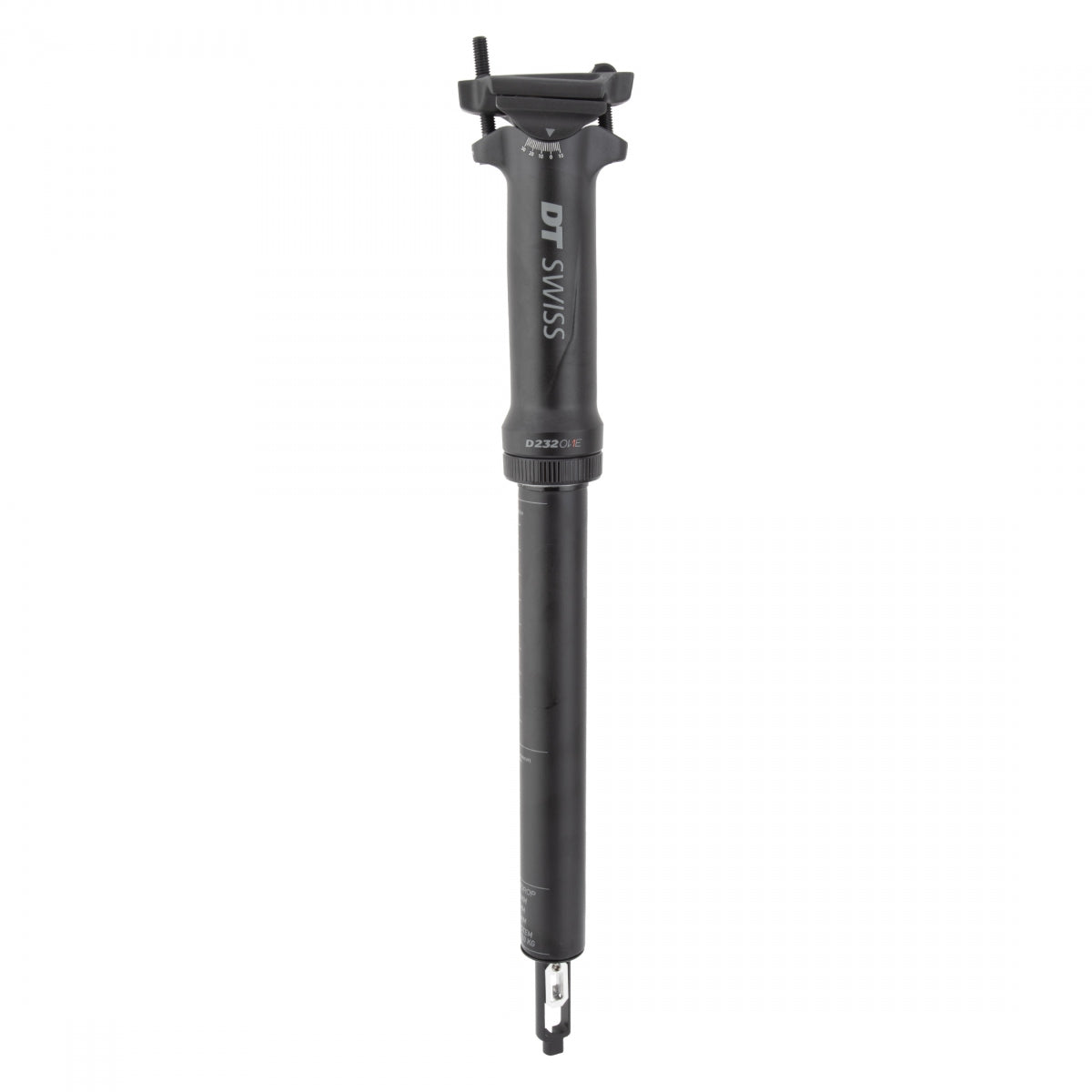 DT SWISS SEATPOST DT D232 ONE DROPPER 27.2 400/60mm w/L1 REMOTE/CABLES/HOUSING BK - DT SWISS