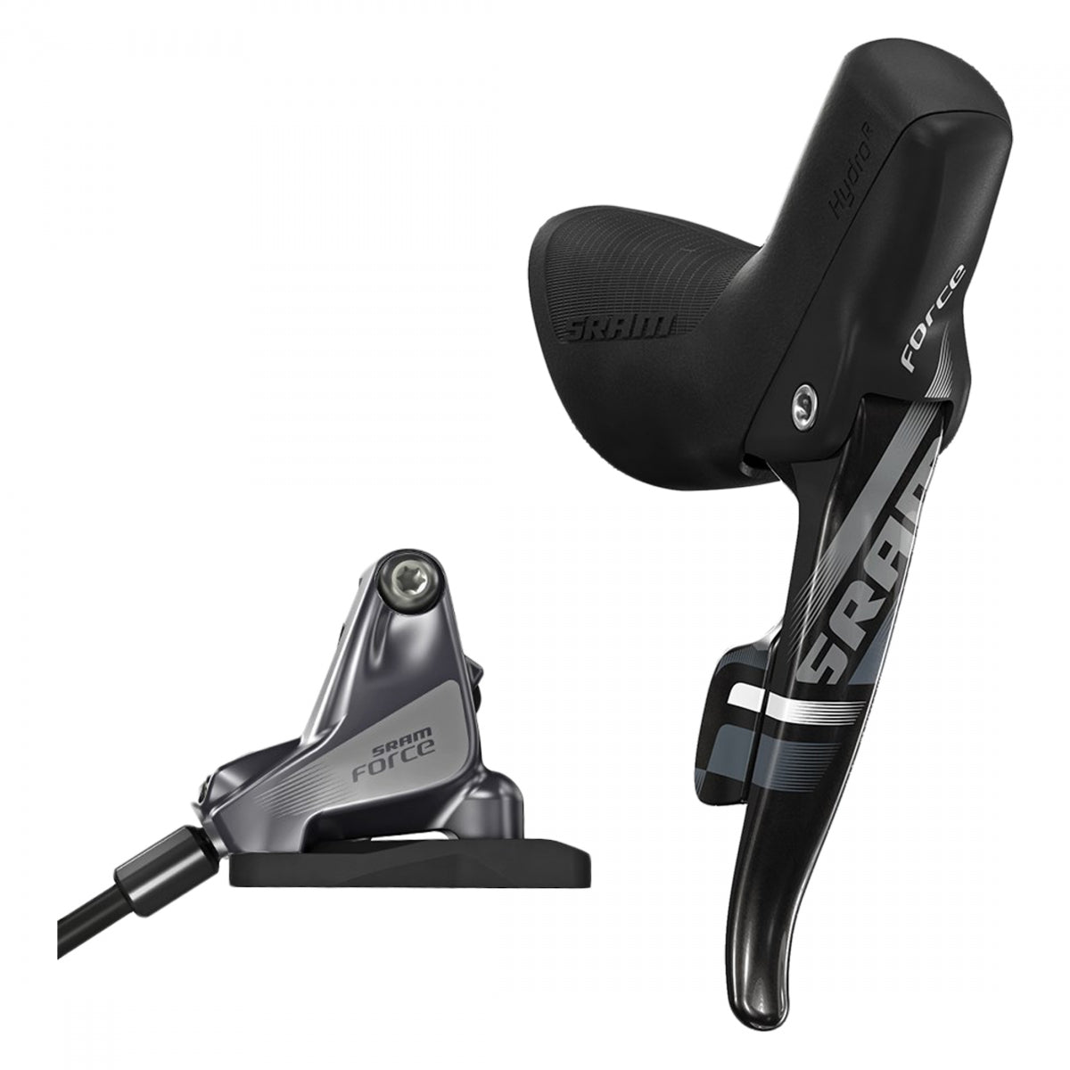 SRAM SHIFrontER SRAM FORCE22 HYD DISC RH 11s 1800 w/CALIPER FLAT MOUNT NO ROTORorBRACKET - SRAM