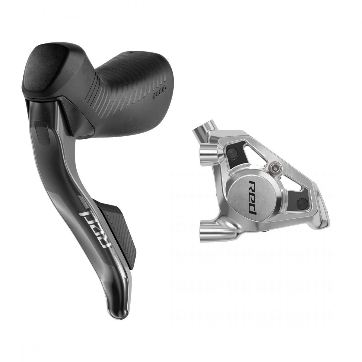SRAM SHIFrontER SRAM RED AXS E1 HYD DISC LH 950 FLAT MOUNT NO ROTOR CARB-GY - SRAM