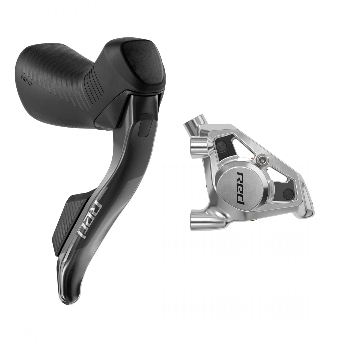 SRAM SHIFrontER SRAM RED AXS E1 HYD DISC RH 1800 FLAT MOUNT NO ROTOR CARB-GY - SRAM
