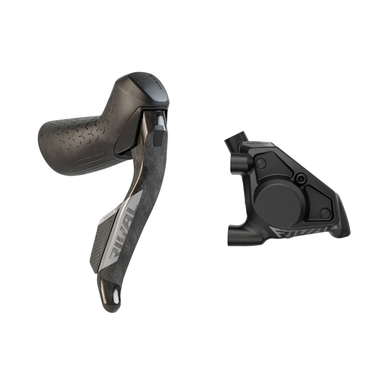 SRAM SHIFrontER SRAM RIVAL ETAP AXS E1 HYD DISC LH 950 w/CALIPER/FLAT MOUNT 20mm NO ROTORorBRACKET BK (P) - SRAM