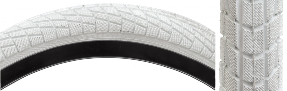 SUNLITE TIRE SUNLT 18x2.0 WH/WH KONTACT K841 WIRE - SUNLITE
