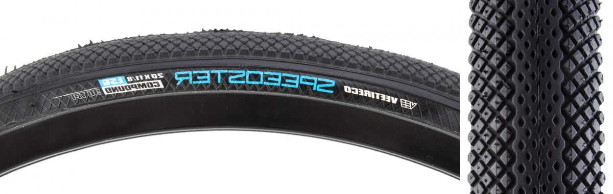 VEE TIRE & RUBBER TIRE VEE SPEEDSTER 20x1-1/8 BK FOLD - VEE TIRE & RUBBER