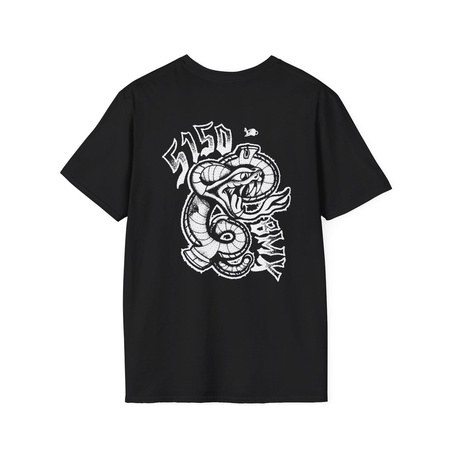 5150bmx "Snake Run" V2 Tee (Black)
