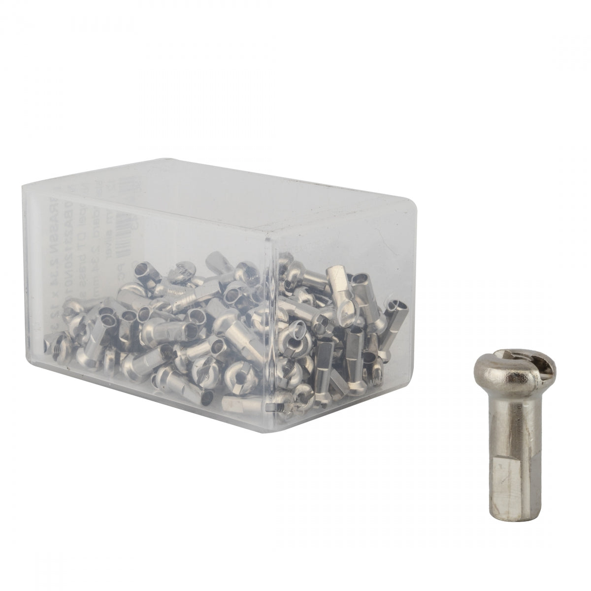 DT SWISS SPOKE NIPPLE DT BRASS 2.34x12mm SL BXof100 - DT SWISS
