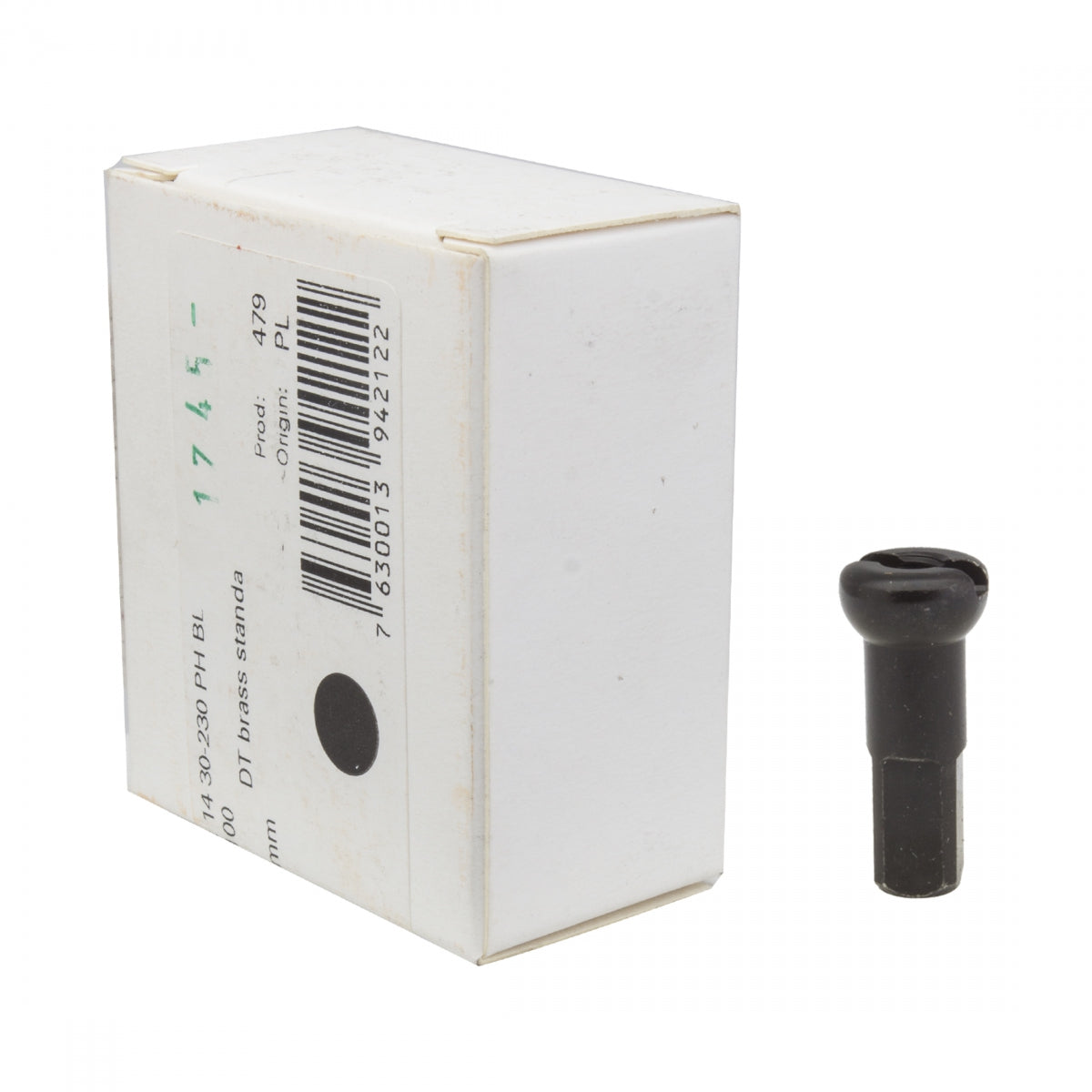 DT SWISS SPOKE NIPPLE DT BRASS 2.34x14mm PROHEAD BK BXof100 - DT SWISS