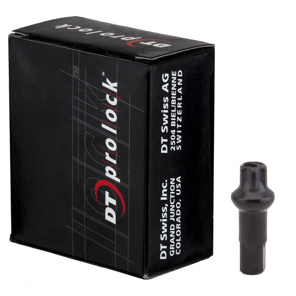 DT SWISS SPOKE NIPPLE DT ALY 2.0x15mm SQUORX PROHEAD BK BXof100 - DT SWISS