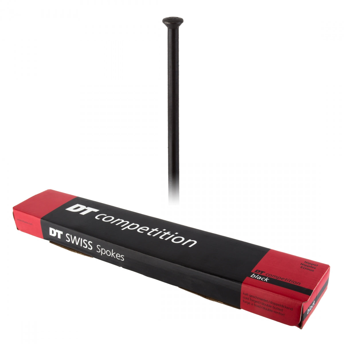 DT SWISS SPOKE DT COMP ST-PULL BK 2.0/1.8 280 BXof100 - DT SWISS