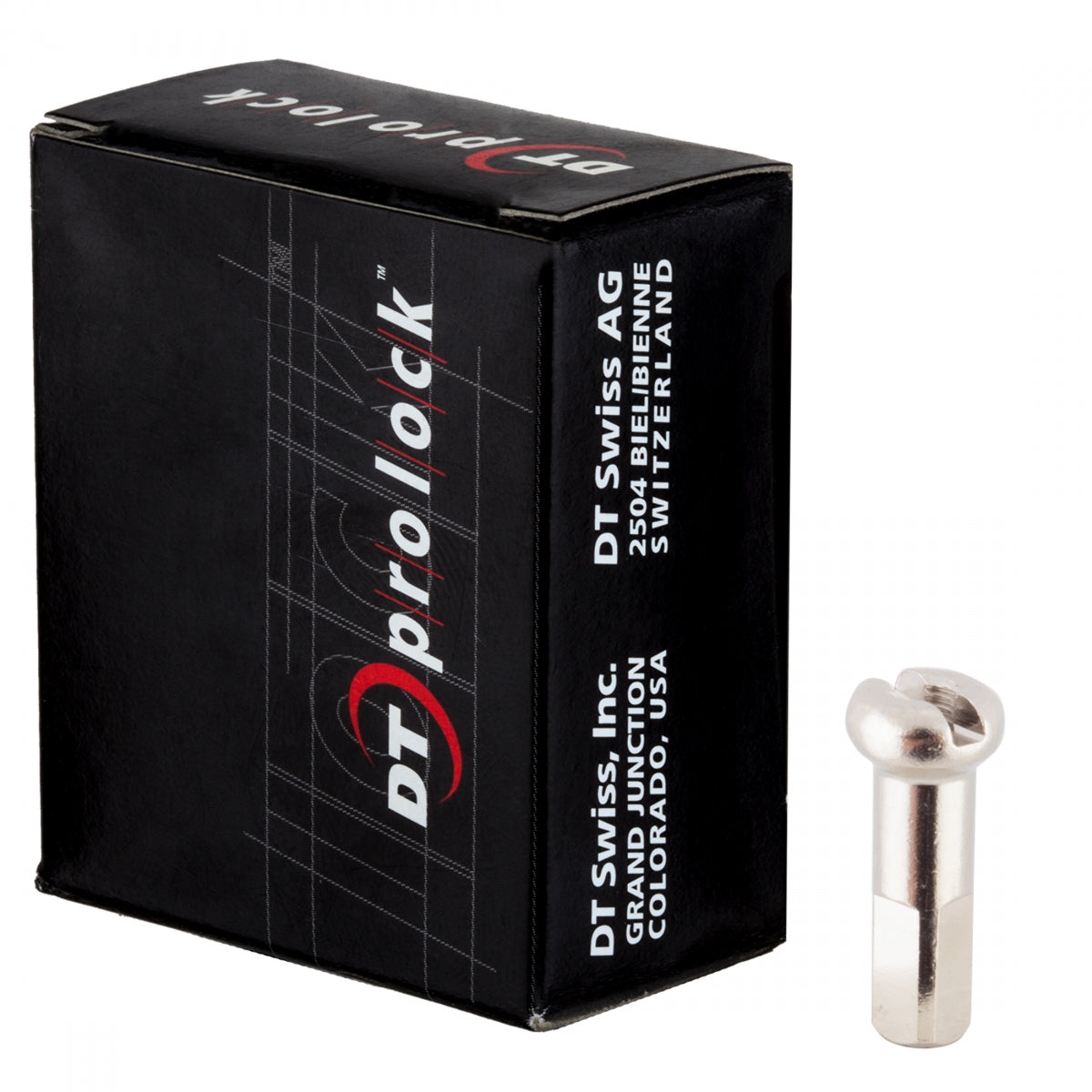 DT SWISS SPOKE NIPPLE DT BRASS 2.0x14mm PROLOCK SL BXof100 - DT SWISS
