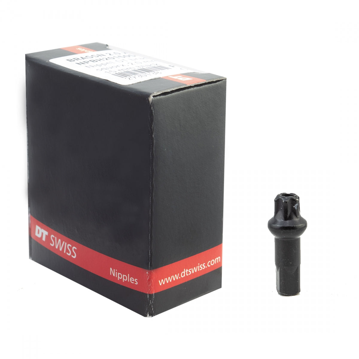 DT SWISS SPOKE NIPPLE DT BRASS 2.0x15mm SQUORX PROLOCK/PROHEAD BK BXof100 - DT SWISS