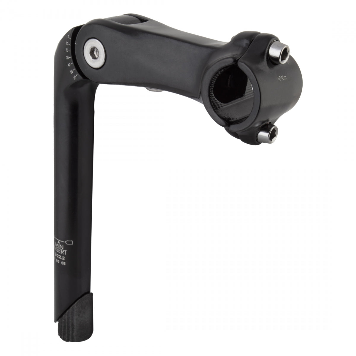 SUNLITE STEM SUNLT ADJ QUILL 1inx110x180 25.4CLMP BK - SUNLITE