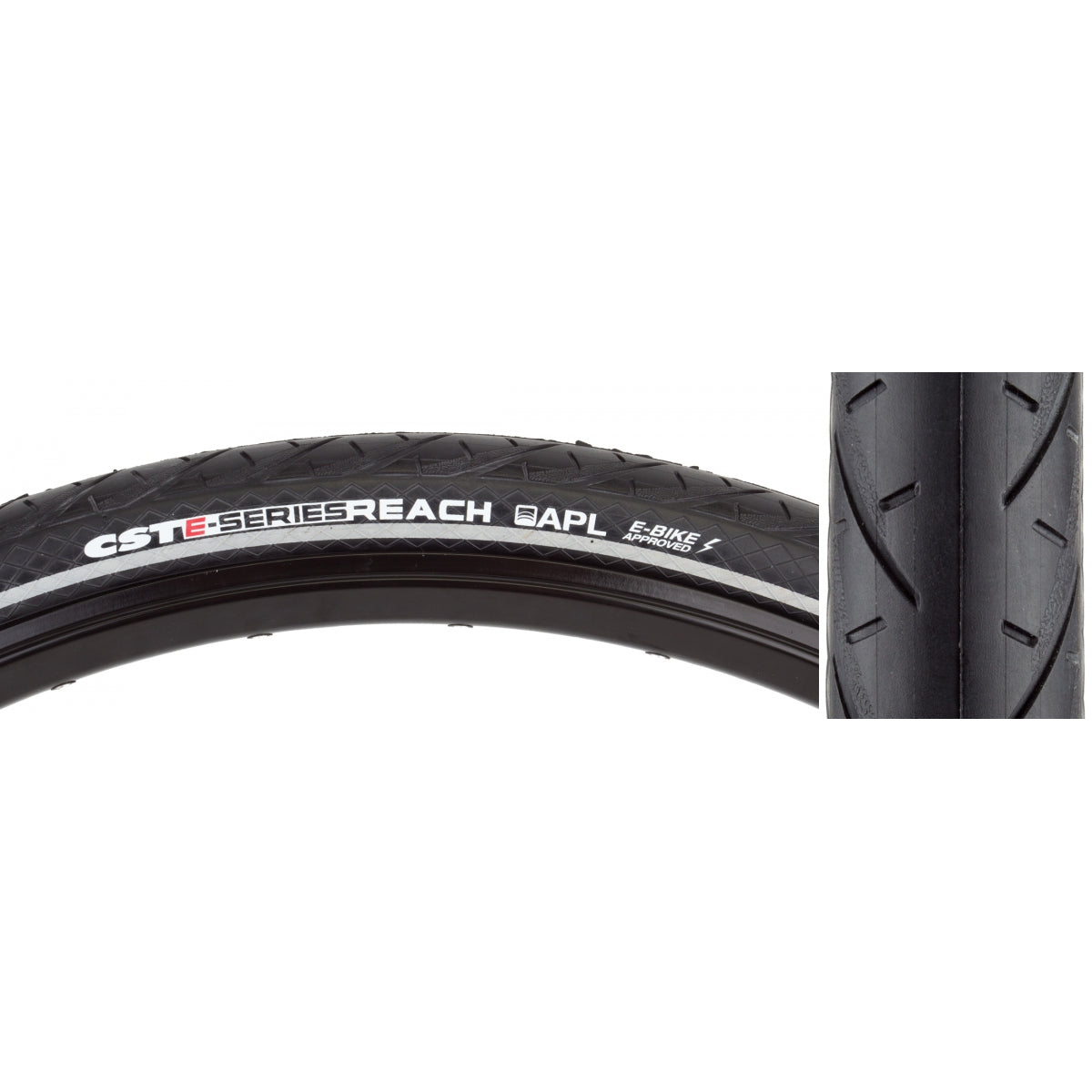 CST PREMIUM TIRE CSTP E-SERIES REACH 700x40 BK WIRE - CST PREMIUM