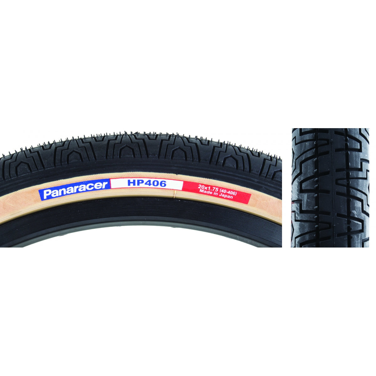 PANARACER TIRE PAN HP406 20x1.75 WIRE BK/YSK - PANARACER