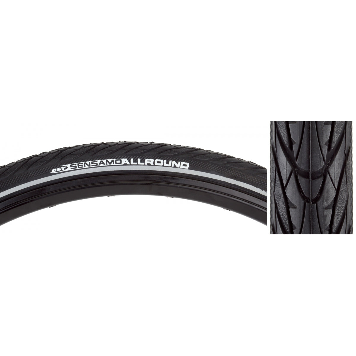 CST PREMIUM TIRE CSTP SENSAMO ALLAROUND 700x38 BSK WIRE - CST PREMIUM