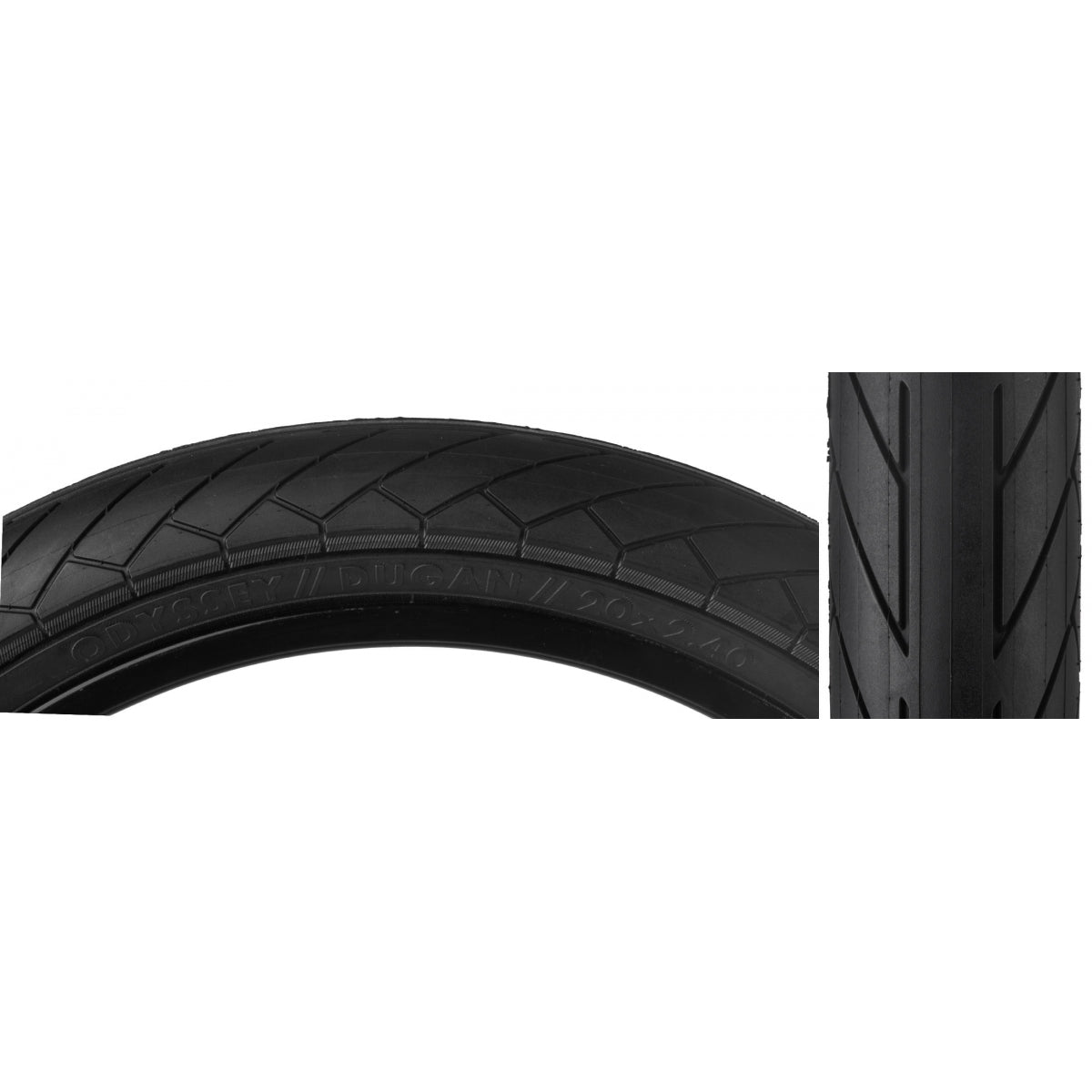 ODYSSEY TIRE ODY TOM DUGAN SLICK 20x2.4 BK/BK WIRE - ODYSSEY