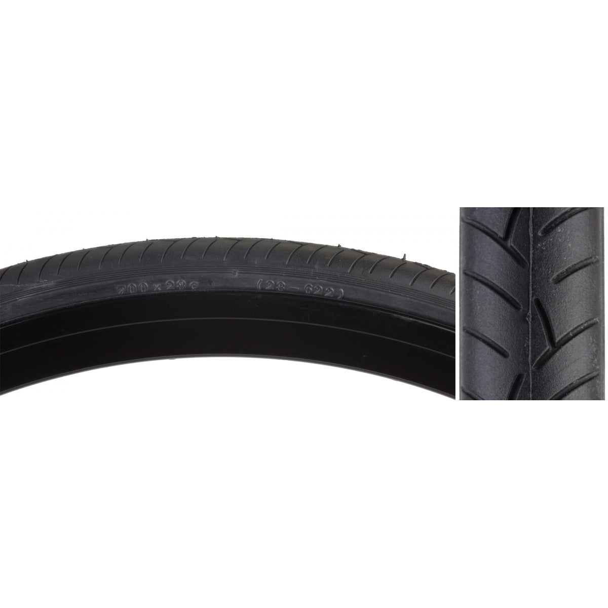 VEE TIRE & RUBBER TIRE VEE SMOOTH 700x28 BK WIRE - VEE TIRE & RUBBER