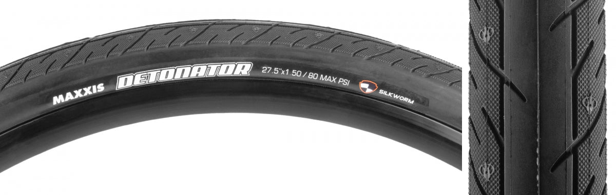 MAXXIS TIRE MAX DETONATOR 27.5x1.5 BK FOLD/60 SC/SW - MAXXIS