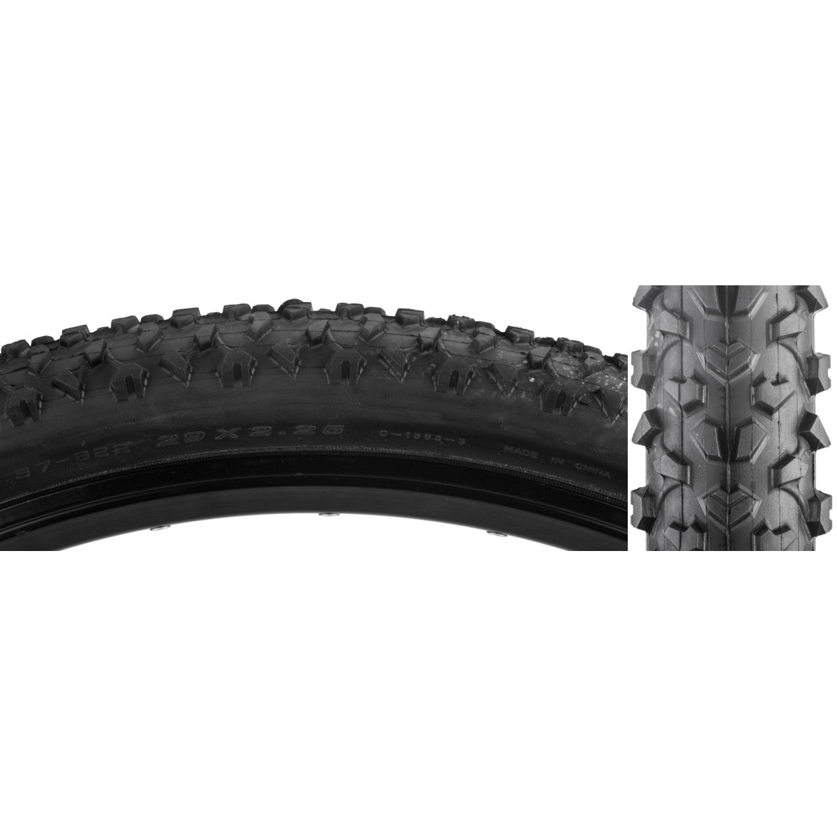 SUNLITE TIRE SUNLT 29x2.25 CST1563 BK/BSK WIRE CABALLERO - SUNLITE