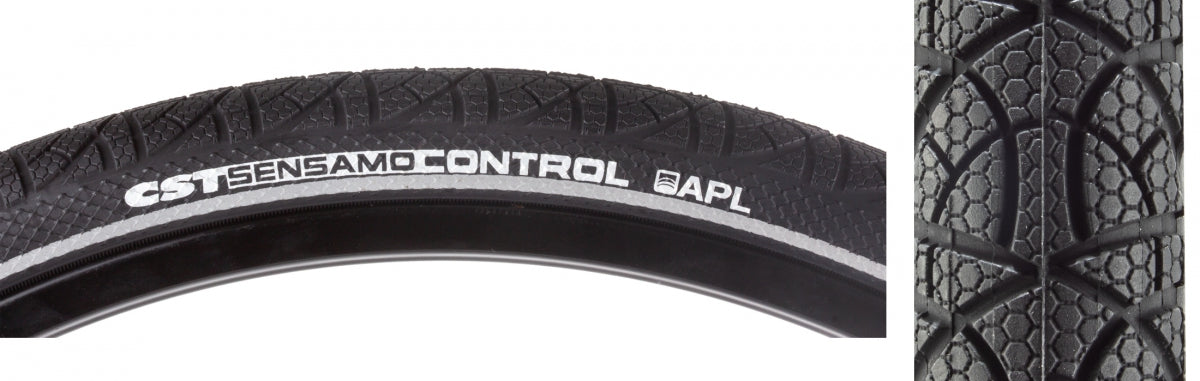 CST PREMIUM TIRE CSTP SENSAMO CONTROL 26x1.75 BK/BK SC/APL WIRE - CST PREMIUM