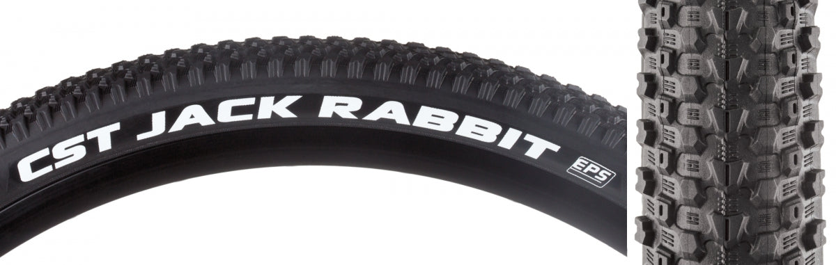 CST PREMIUM TIRE CSTP JACKRABBIT 27.5x2.1 BK/BK FOLD DC/EPS - CST PREMIUM
