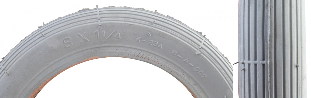 SUNLITE TIRE WHL CHAIR 24x1-1/4 S-5/6 GY 37-547 WIRE - SUNLITE