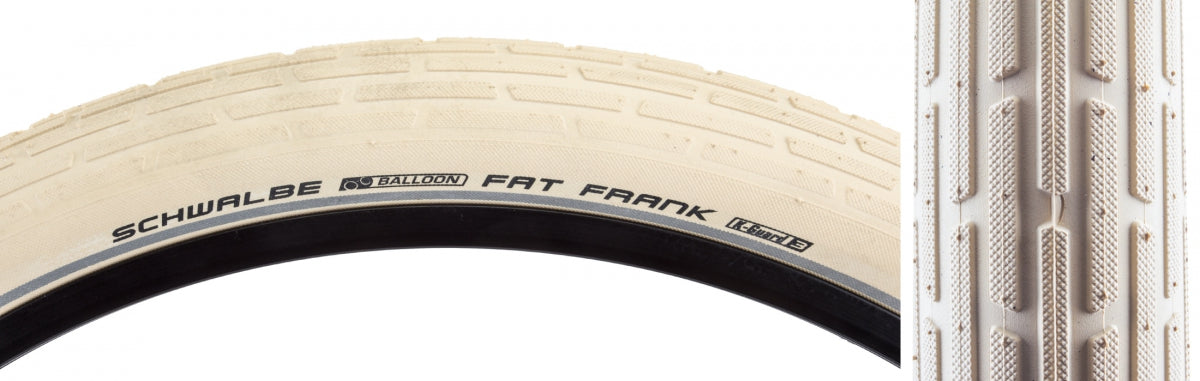 SCHWALBE TIRE SWB FAT FRANK 26x2.35 ACTIVE TWIN K-GUARD CR/CR/REF SBC WIRE - SCHWALBE