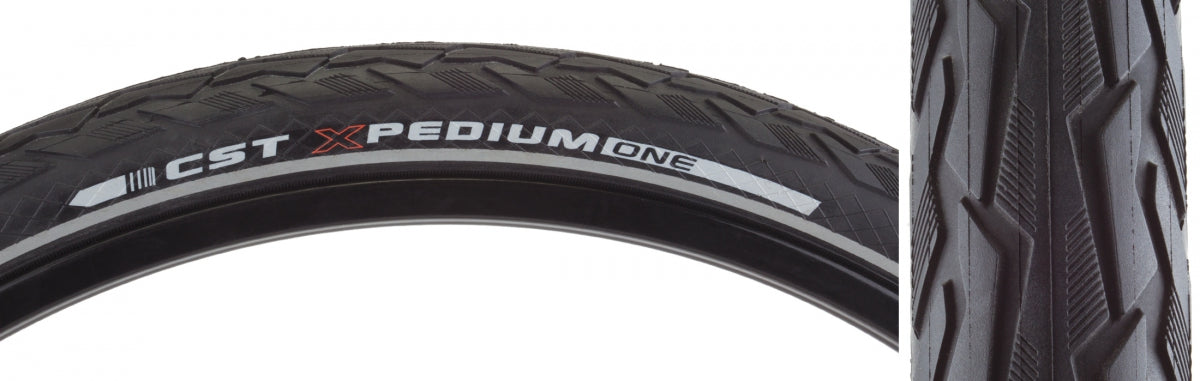 CST PREMIUM TIRE CSTP XPEDIUM 700x35 BK/BK SC/APL WIRE - CST PREMIUM
