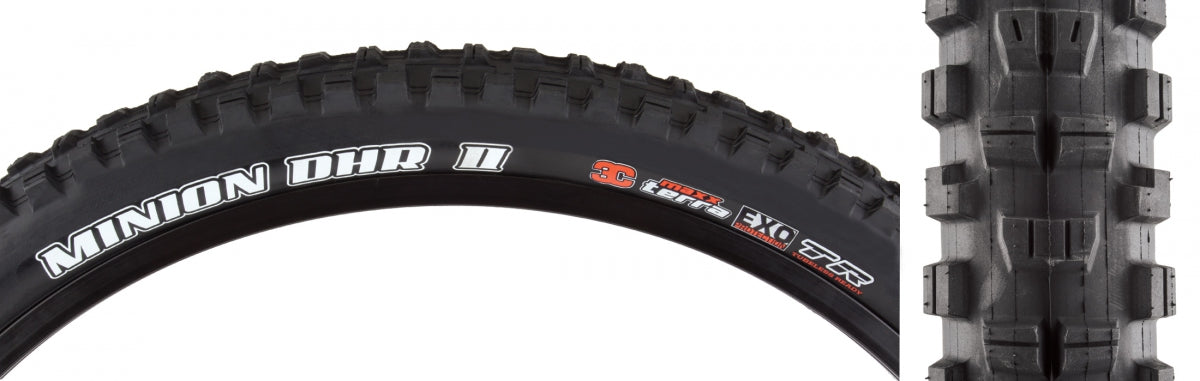 MAXXIS TIRE MAX MINION DHR II 27.5x2.4 BK FOLD/60 TERearA/EXO/TR/WT - MAXXIS