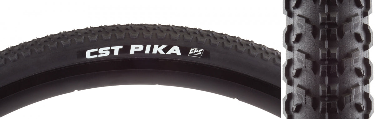 CST PREMIUM TIRE CSTP PIKA 700x42 BK/BK WIRE DC/EPS - CST PREMIUM
