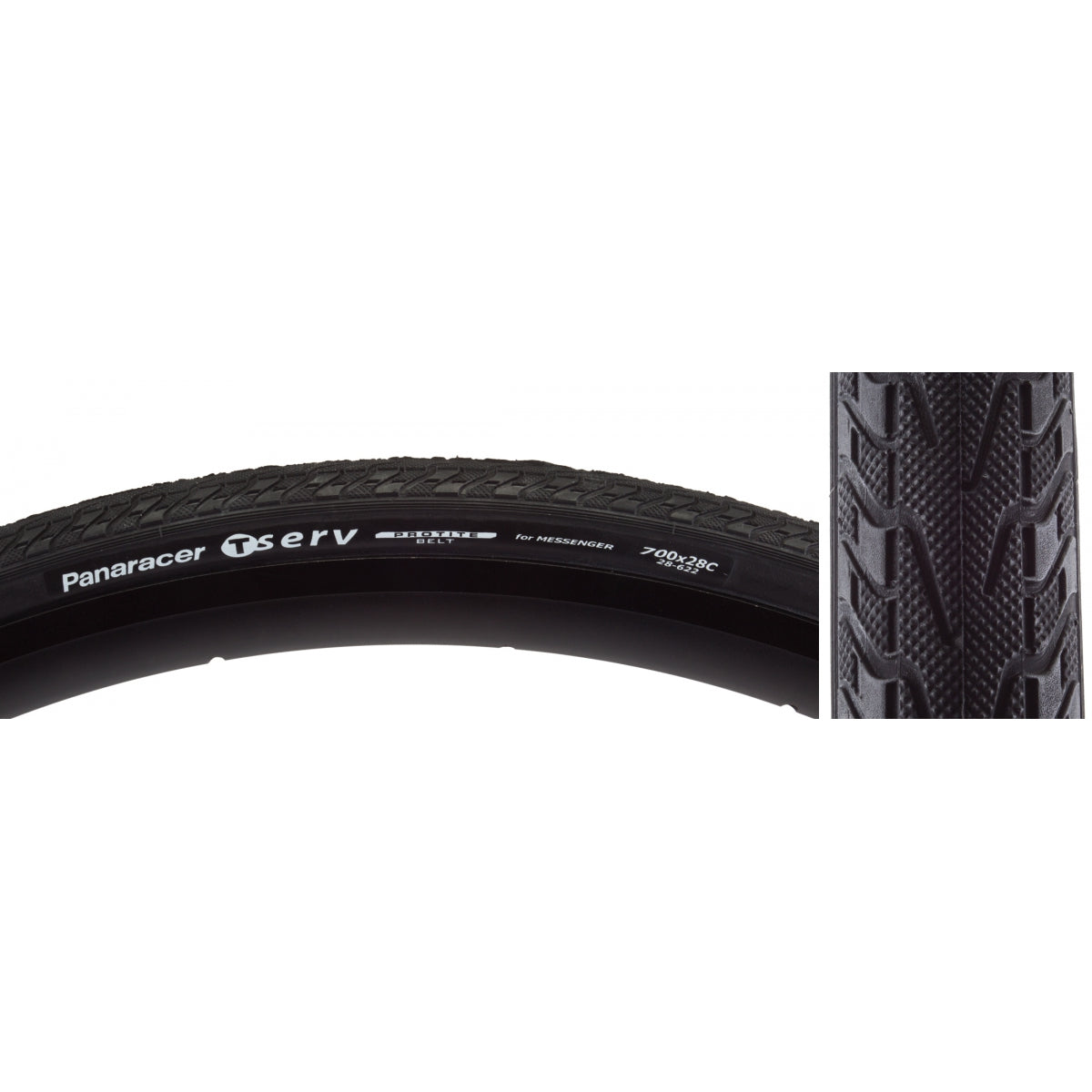 PANARACER TIRE PAN TSERV PROTITE 700x28 FOLD BK/BK - PANARACER