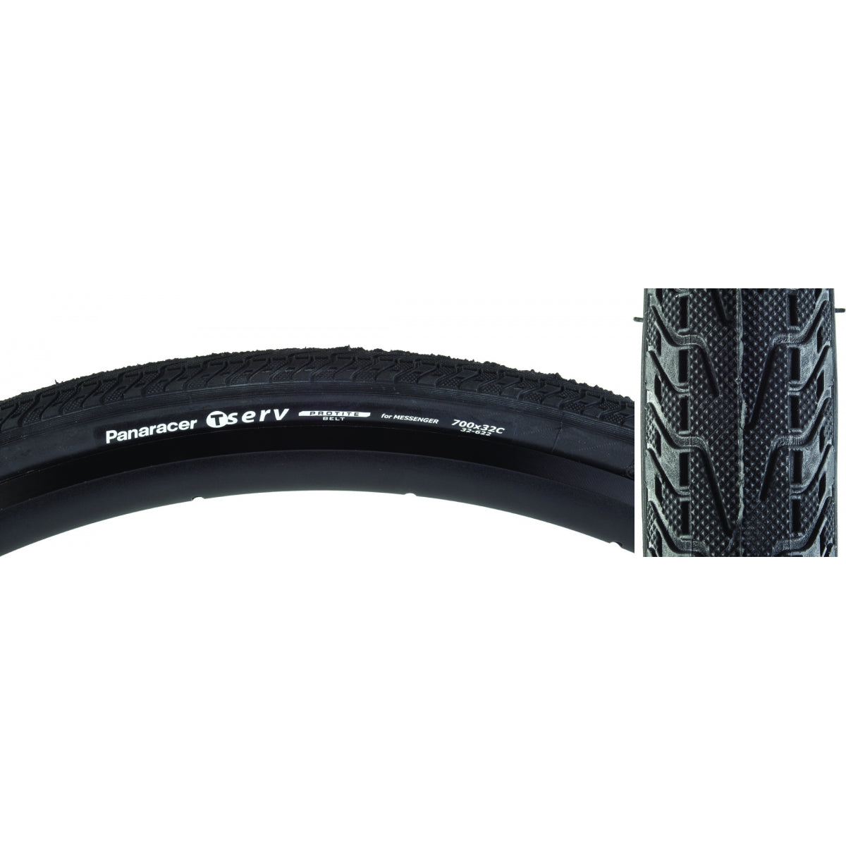 PANARACER TIRE PAN TSERV PROTITE 700x32 FOLD BK/BK - PANARACER