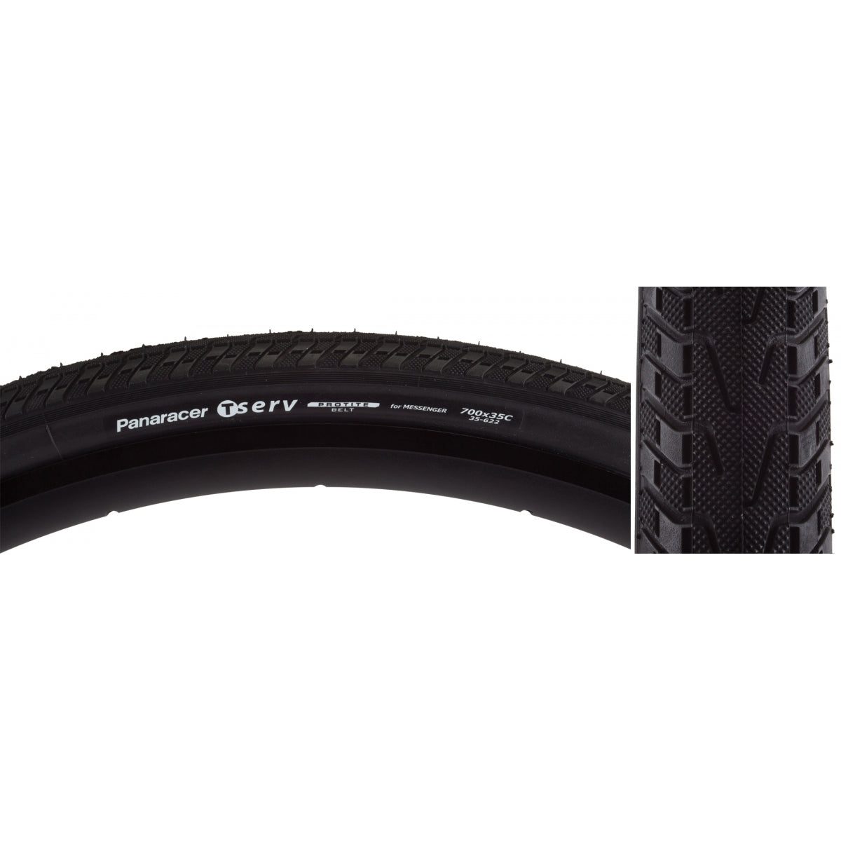 PANARACER TIRE PAN TSERV PROTITE 700x35 FOLD BK/BK - PANARACER