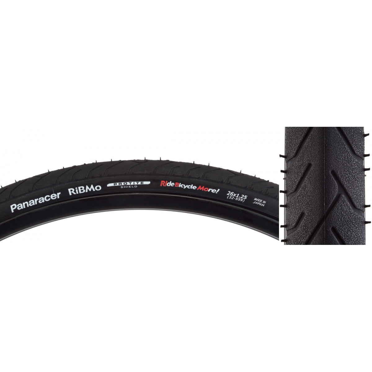 PANARACER TIRE PAN RiBMO PROTITE 26x1.25 FOLD BK/BK - PANARACER