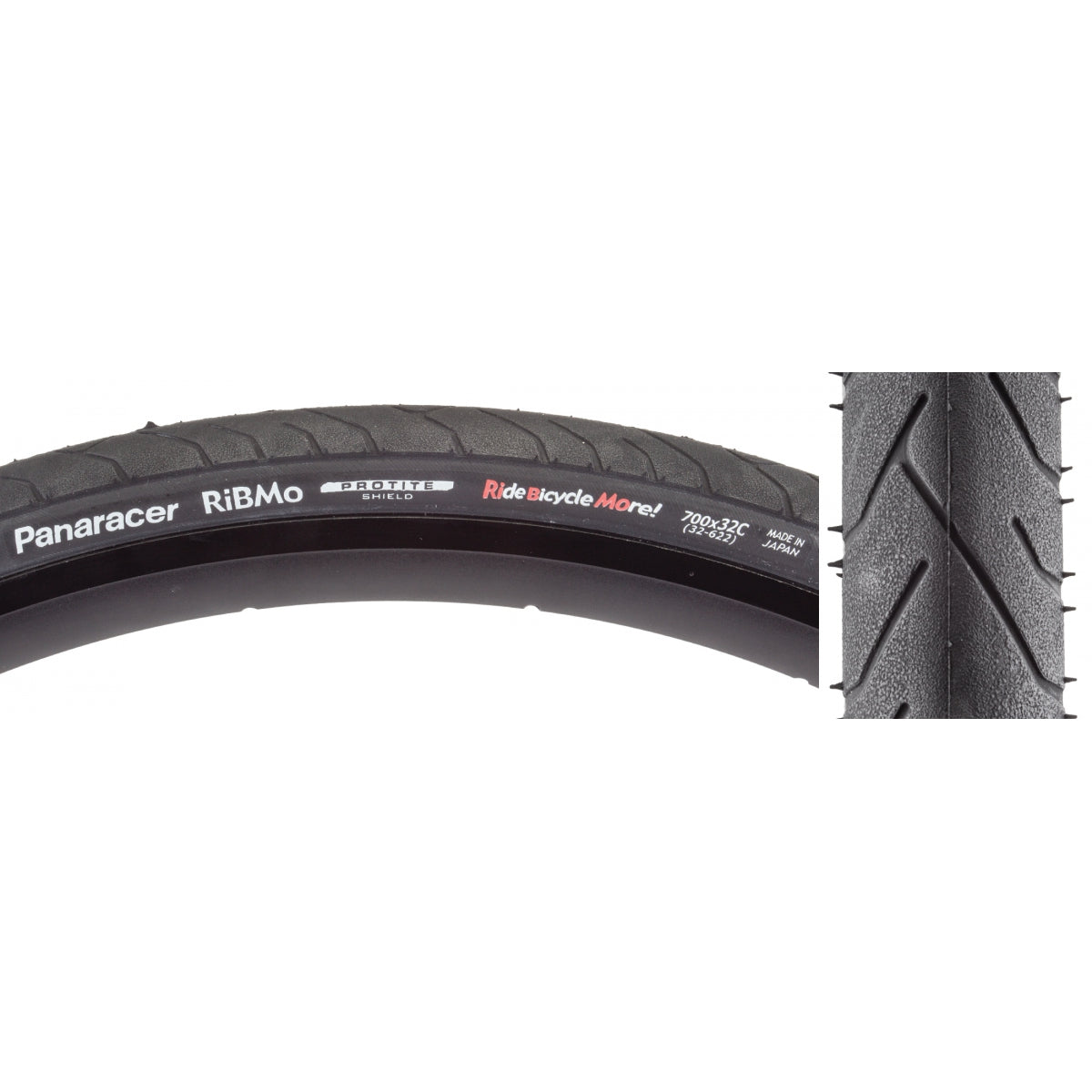 PANARACER TIRE PAN RiBMO PROTITE 700x32 FOLD BK/BK - PANARACER