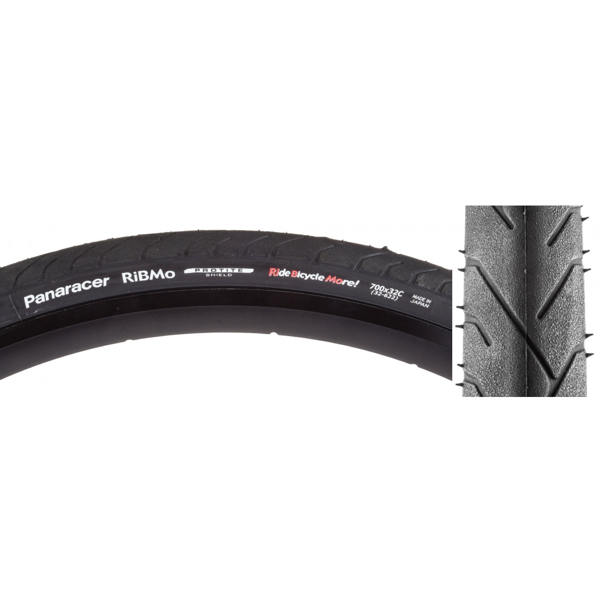 PANARACER TIRE PAN RiBMO PROTITE 700x32 WIRE BK/BK - PANARACER