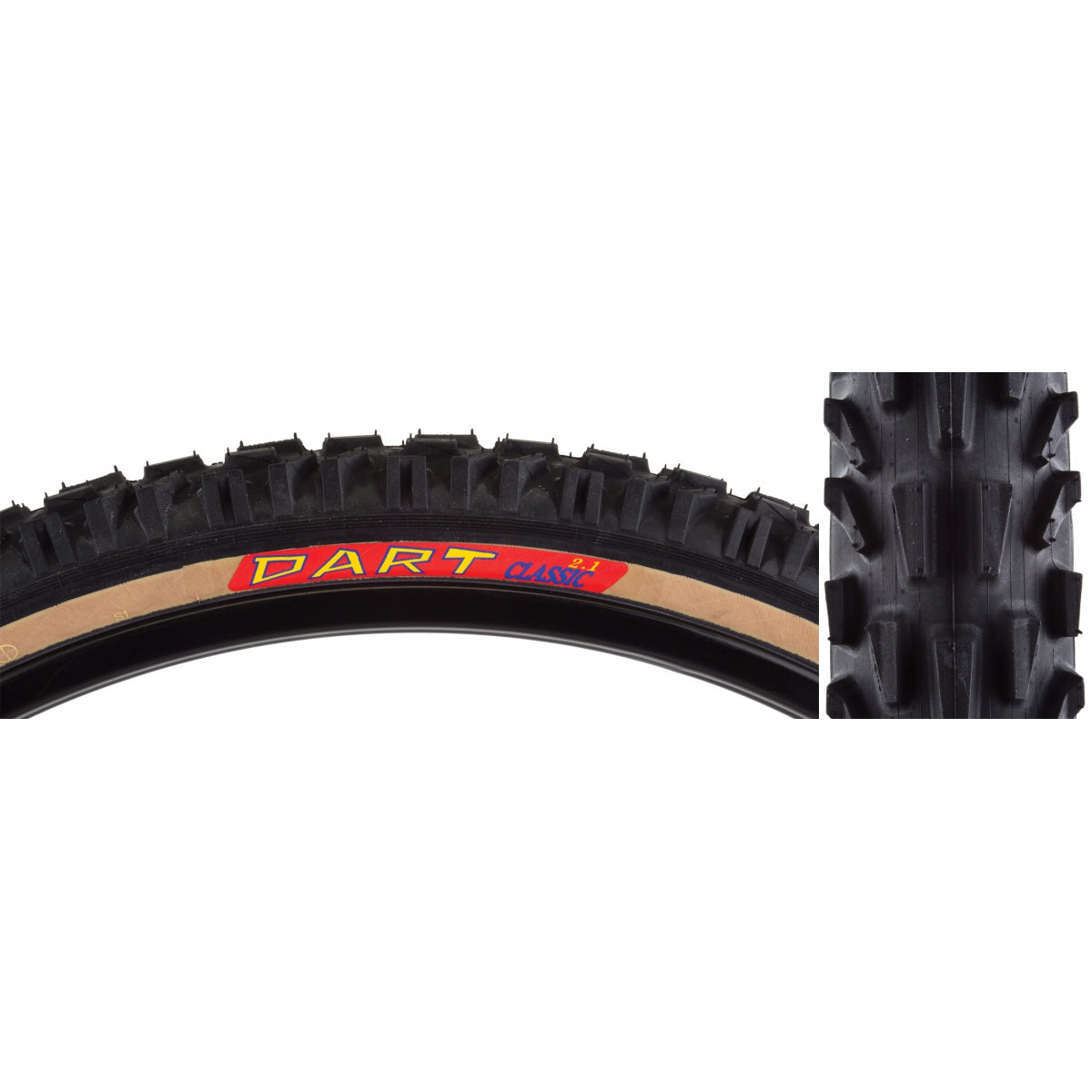 PANARACER TIRE PAN DART 26x2.1 FOLD BK/YSK - PANARACER