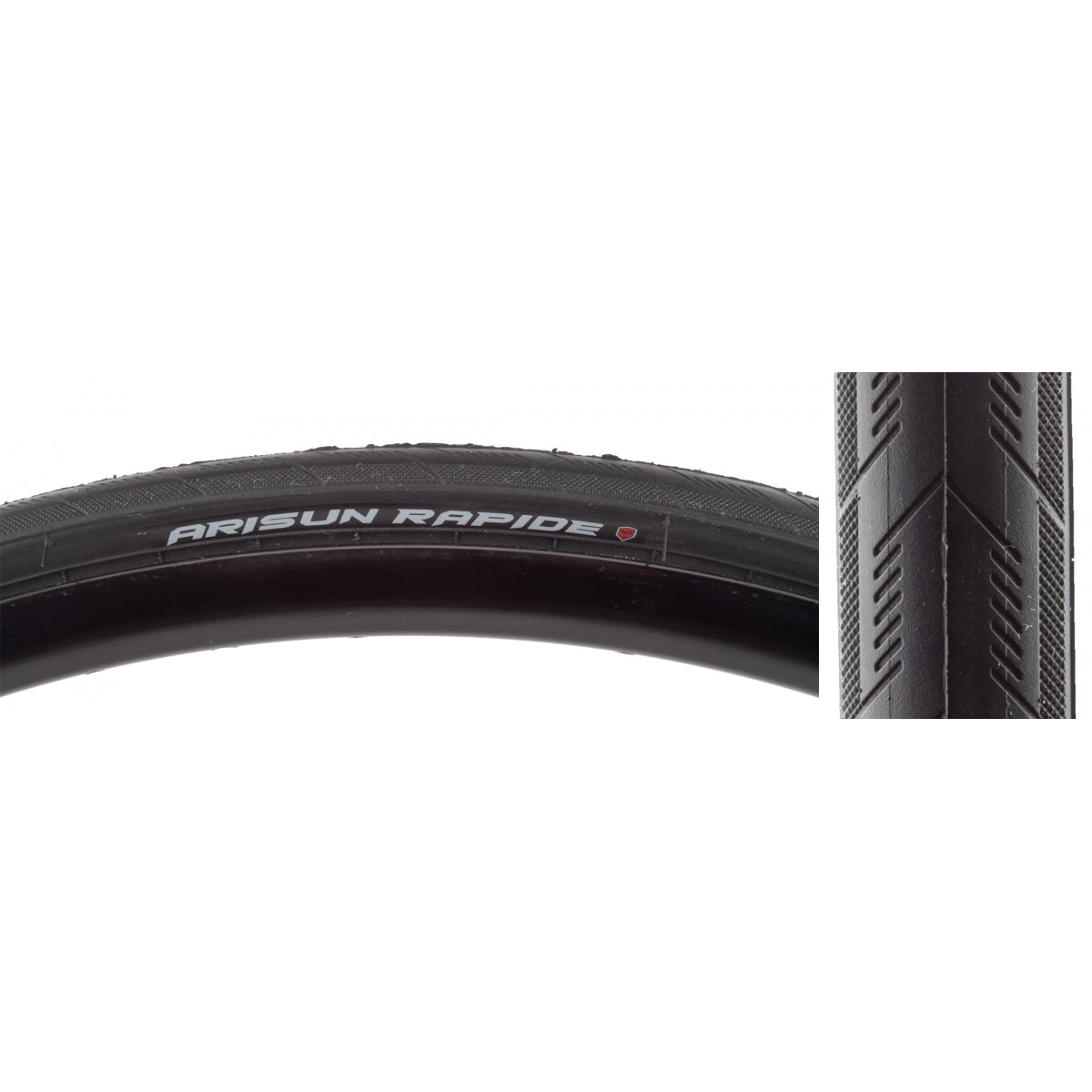 ARISUN TIRE ARISUN RAPIDE 700x25 BK WIRE/30 ND - ARISUN
