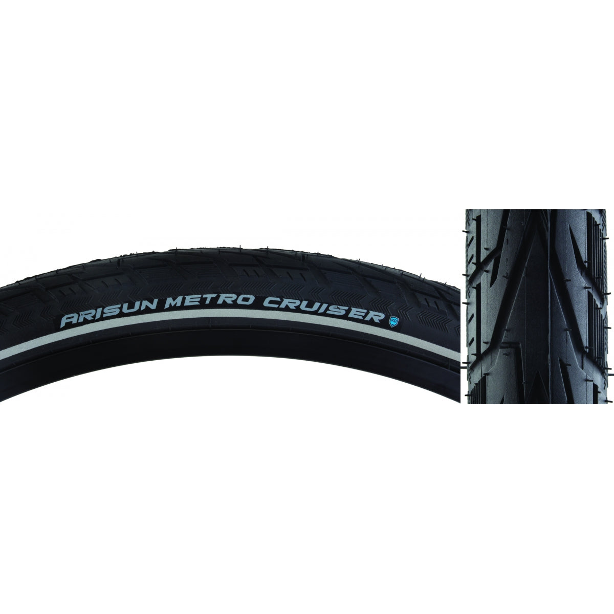 ARISUN TIRE ARISUN METRO CRUISER 700x38 BK WIRE/60 KD/REF - ARISUN