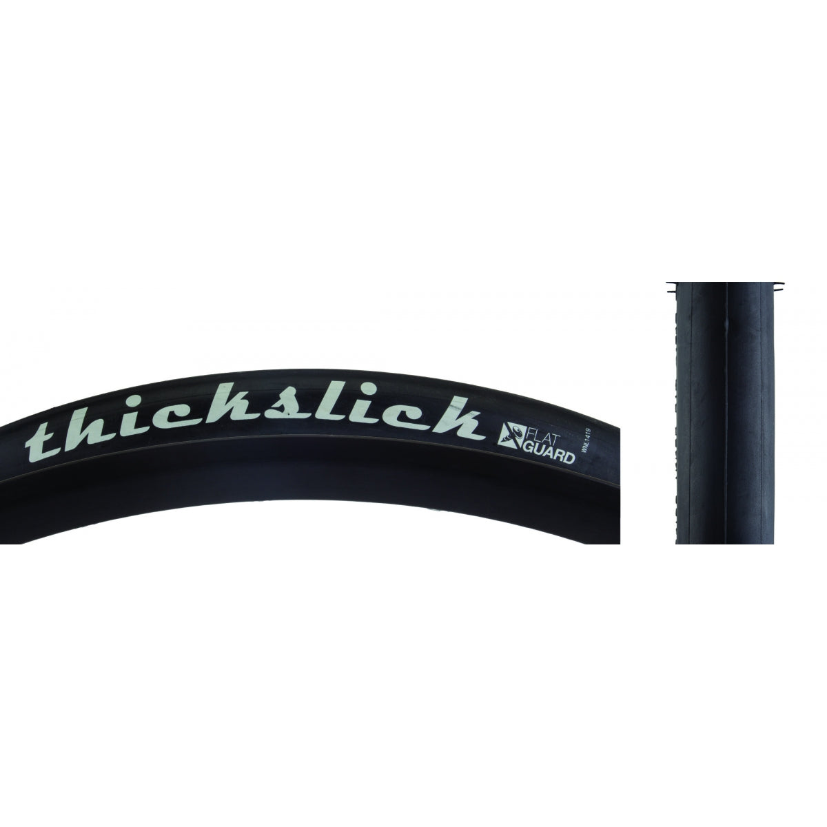 WTB TIRE WTB THICKSLICK 700x28 FLAT GUARD WIRE - WTB
