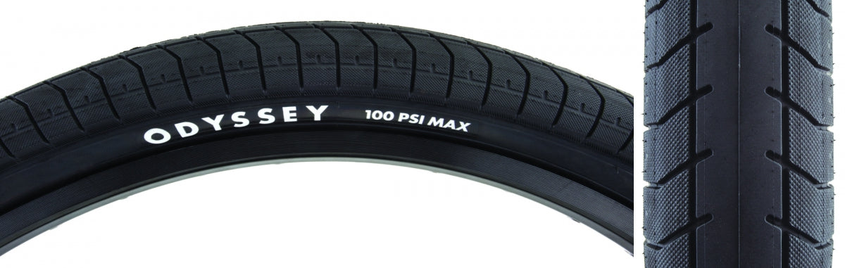 ODYSSEY TIRE ODY PATH PRO SLICK D-PLY 20x2.4 BK/Black WIRE - ODYSSEY