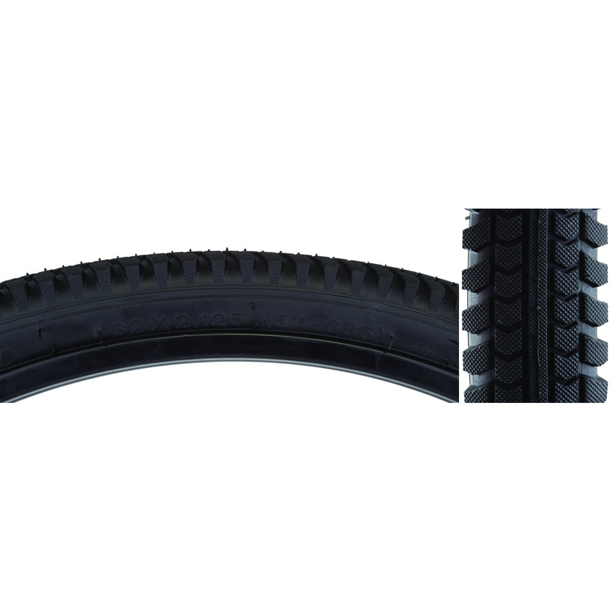 SUNLITE TIRE SUNLT 29x2.125 BK/Black CRUISER A1072 WIRE - SUNLITE