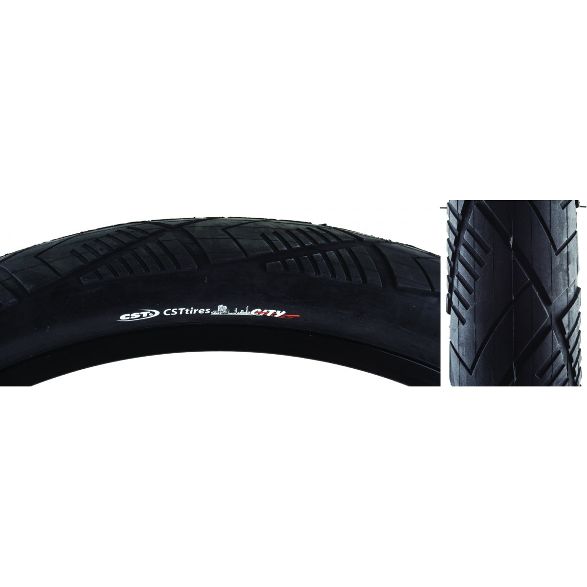 CST PREMIUM TIRE CSTP METROPOLITAN ANTONOV 26x2.4 BK/BK WIRE SC - CST PREMIUM