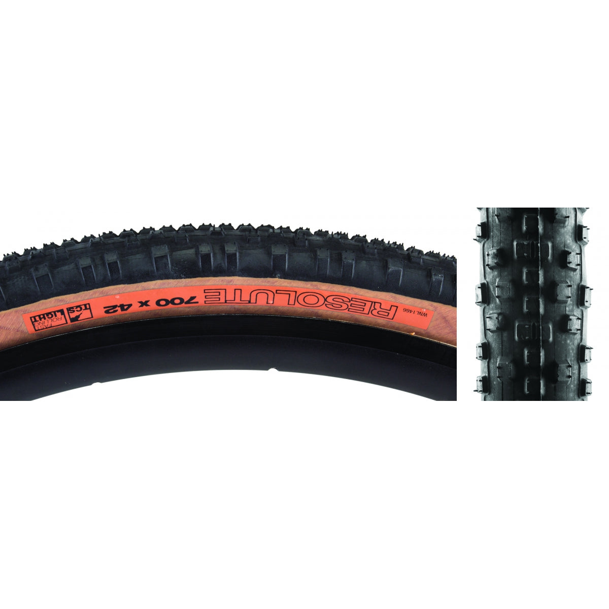 WTB TIRE WTB RESOLUTE 700x42 TCS LIGHT FR FOLD - WTB