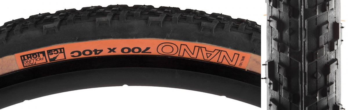 WTB TIRE WTB NANO 700x40 BK/SK TCS LIGHT FR FOLD - WTB