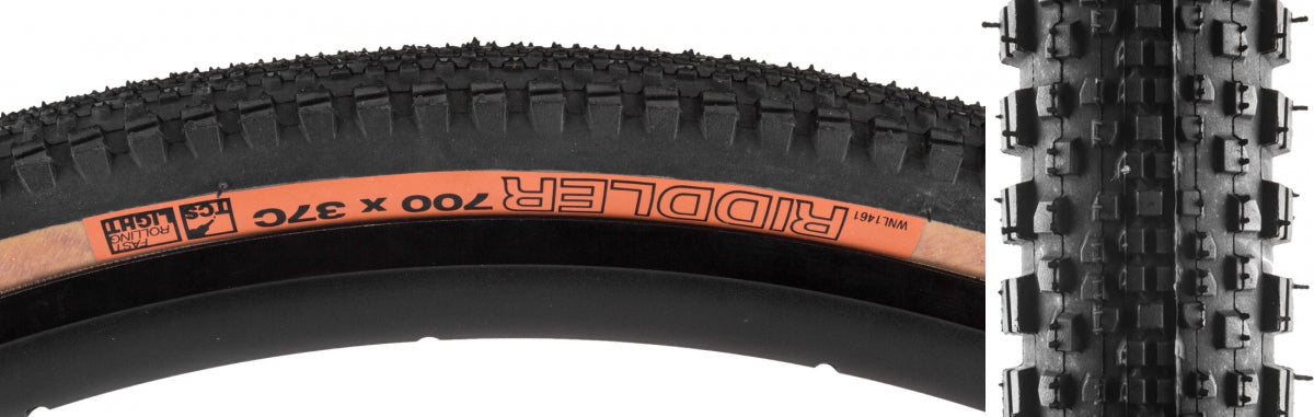 WTB TIRE WTB RIDDLER 700x37 BK/SK TCS LIGHT FR FOLD - WTB