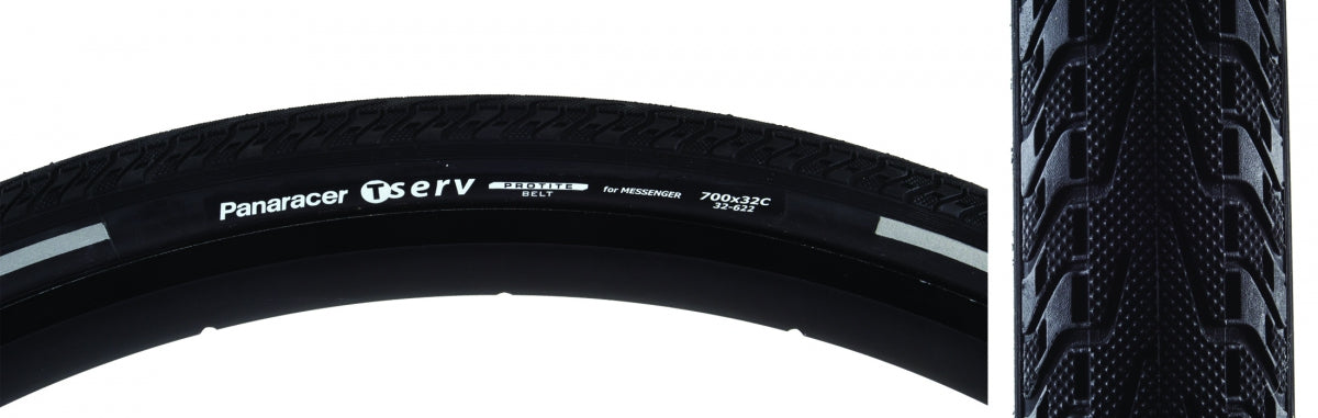 PANARACER TIRE PAN TSERV PROTITE 700x32 FOLD BK/BK/REF - PANARACER